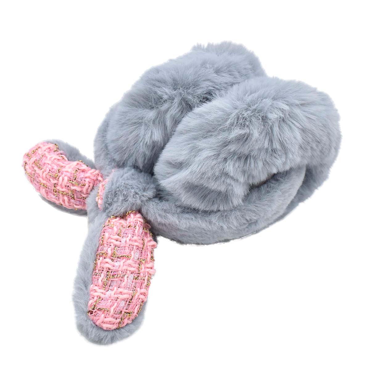 Orejeras de Conejo Color Gris