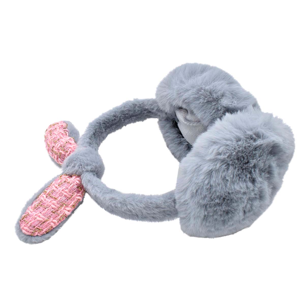 Orejeras de Conejo Color Gris