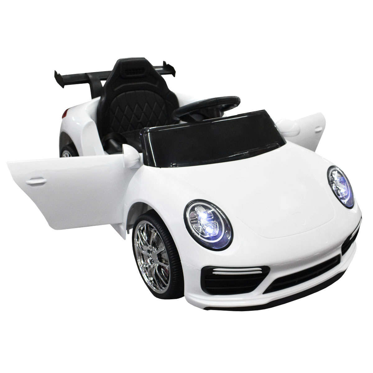 Carro Eléctrico Montable 6 V 911 C-Lee Blanco