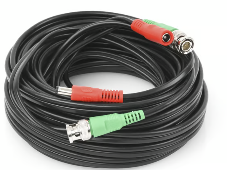 Cable CCTV siamés Epcom DIY-10M-HD de 10 metros para alimentación de cámaras de seguridad 100% cobre 