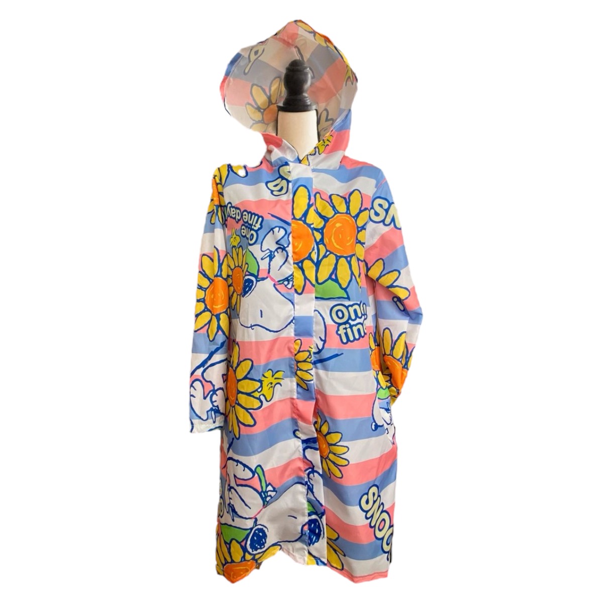 Chamarra Impermeable Para Lluvia Diseño Snoopie Peanuts