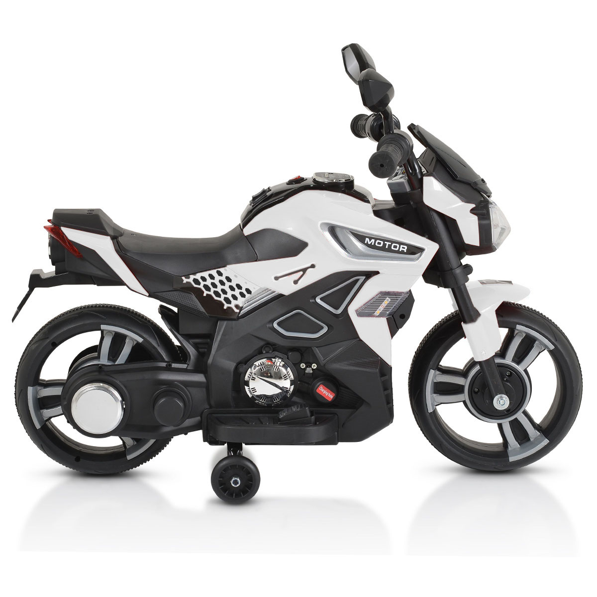 Montable Mini Moto Electrico GB 1188F C-Lee 6v Blanco