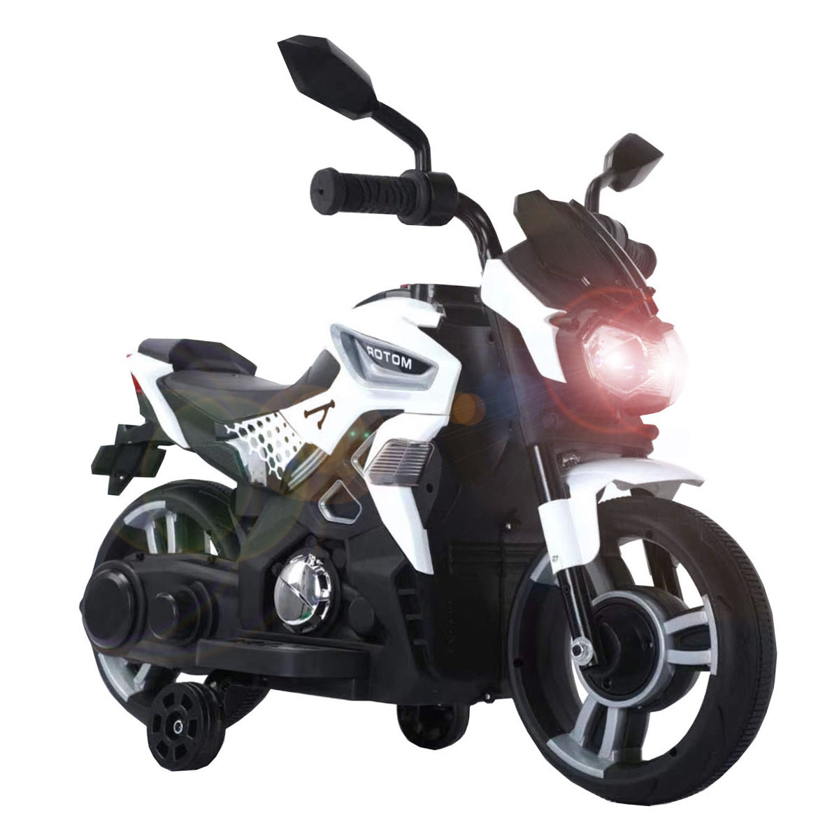 Montable Mini Moto Electrico GB 1188F C-Lee 6v Blanco