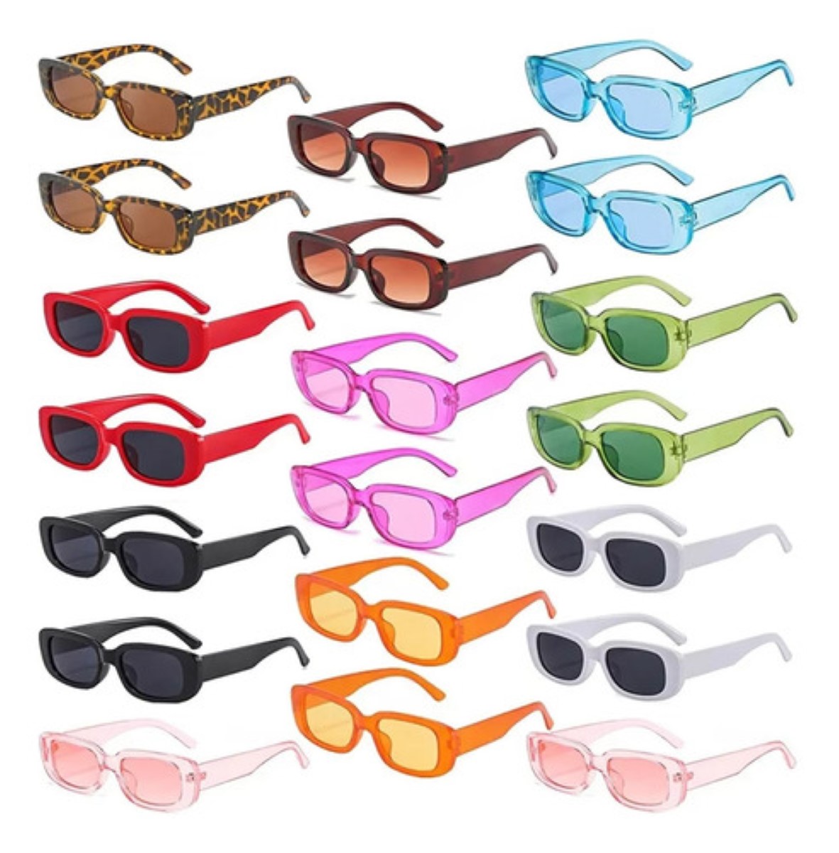 Lentes De Sol Para Mujer y Hombre 20 Piezas COLORESS