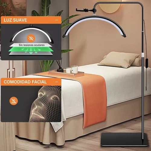 Lámpara Para Pestañas Microblading 3 Tonos Luz Led Ajustable