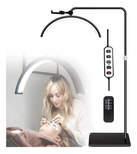 Lámpara Para Pestañas Microblading 3 Tonos Luz Led Ajustable