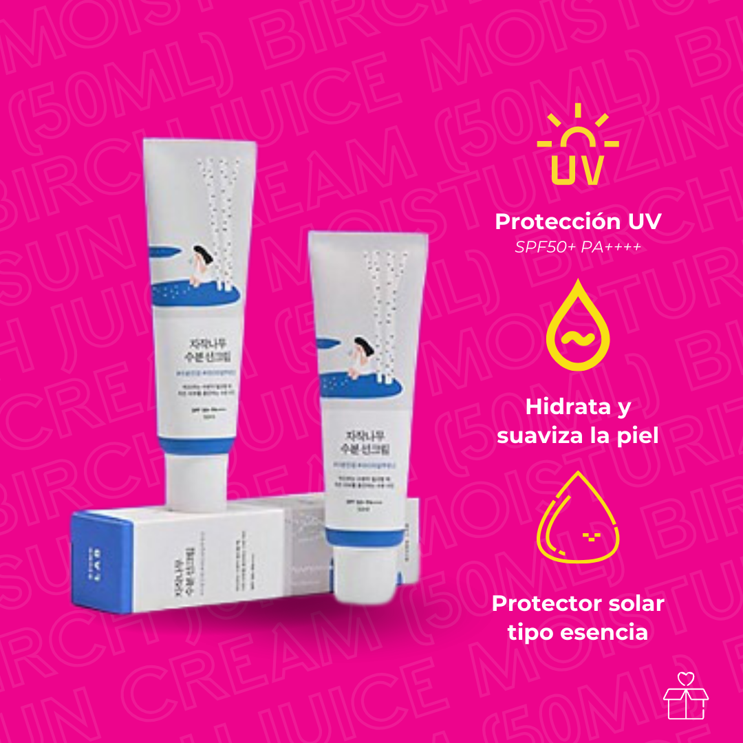 Round Lab Birch Juice Moisturizing Sunscreen Spf 50+ Pa