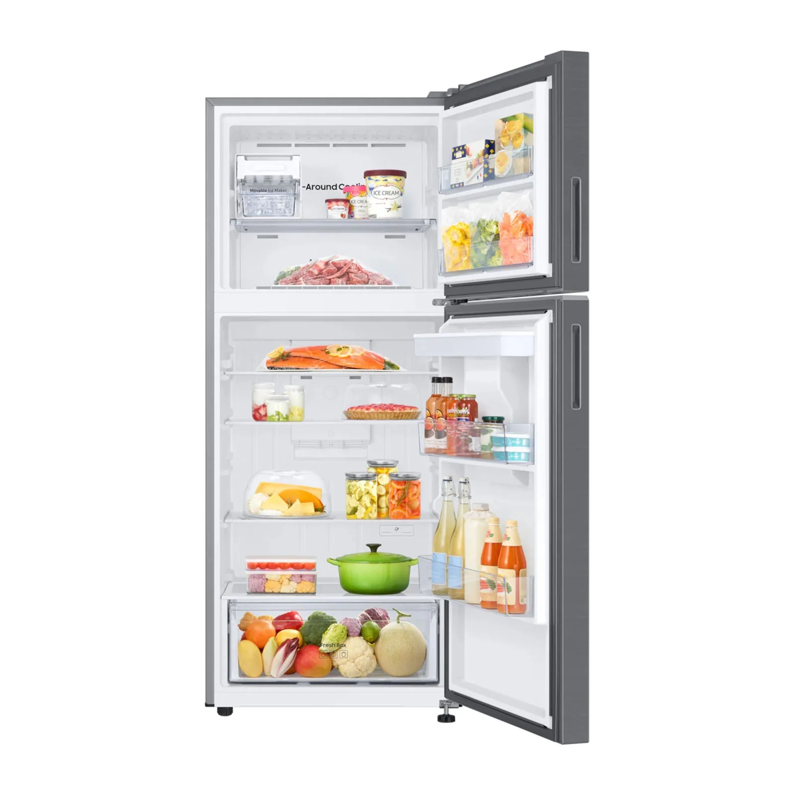 Refrigerador Samsung 15 Pies Cúbicos Top Mount RT42DG6224S9