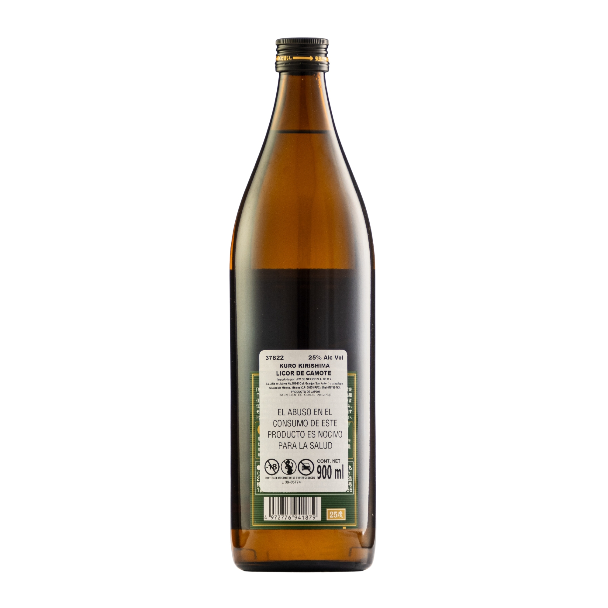 Licor de Camote Japones Kuro Kirishima 900 Ml