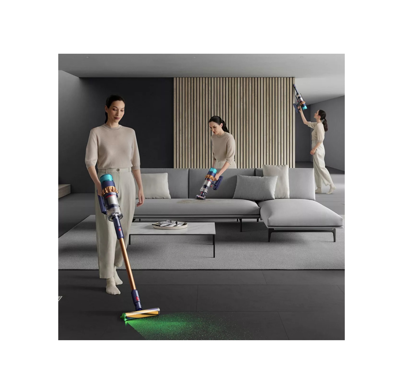 Aspiradora Dyson Sin Cable GEN 5 Detect Absolute Modelo 447329-01-1   Color Azul/Cobre