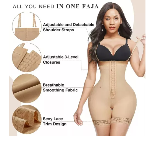 Fajas Colombianas Body Moldeador De Látex 