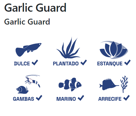 Medicamento garlic guard seachem 250 ml  