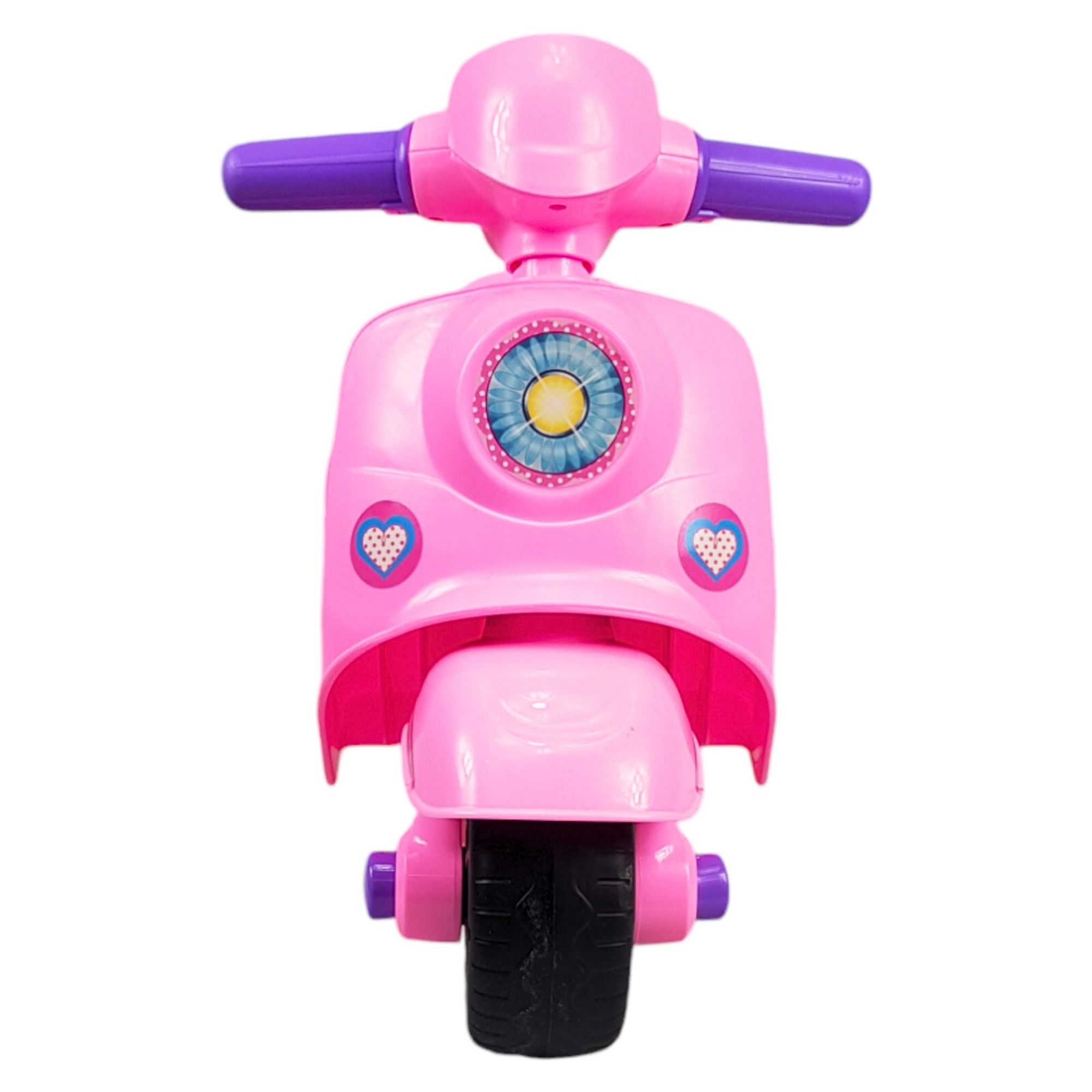Montable Correpasillos para Niños Juguete de Equilibrio Moto - Rosa.