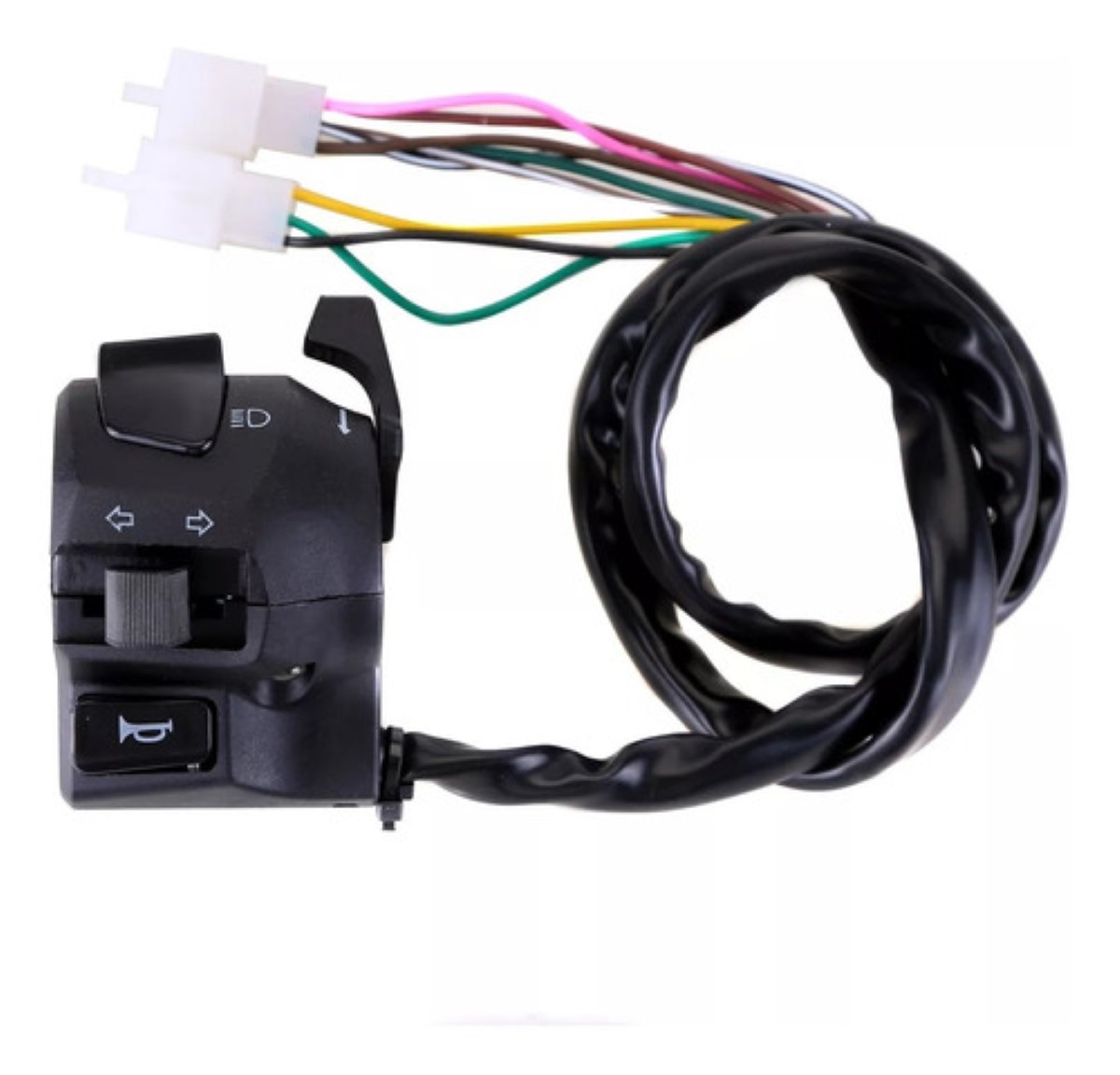 Par Mandos Izquierdo Y Derecho Para Yamaha Fz16 Fazer16 2.0 negro
