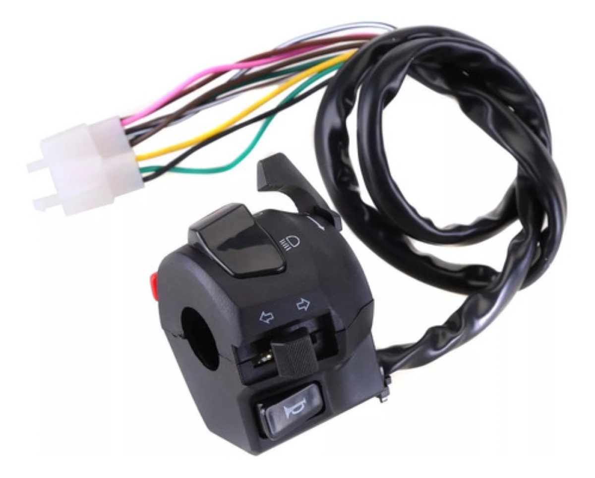 Par Mandos Izquierdo Y Derecho Para Yamaha Fz16 Fazer16 2.0 negro