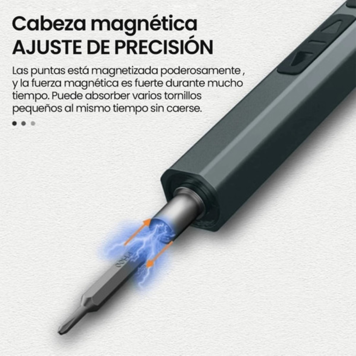 Juego De Desarmadores Precisión Eléctrico Mini Celular negro