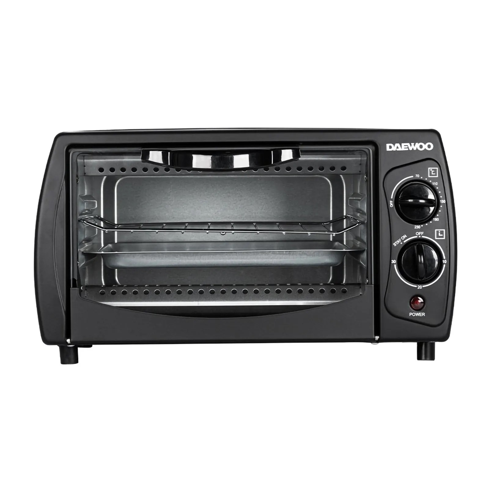 Horno Tostador Eléctrico Daewoo 9 Litros Negro DOT-1645 