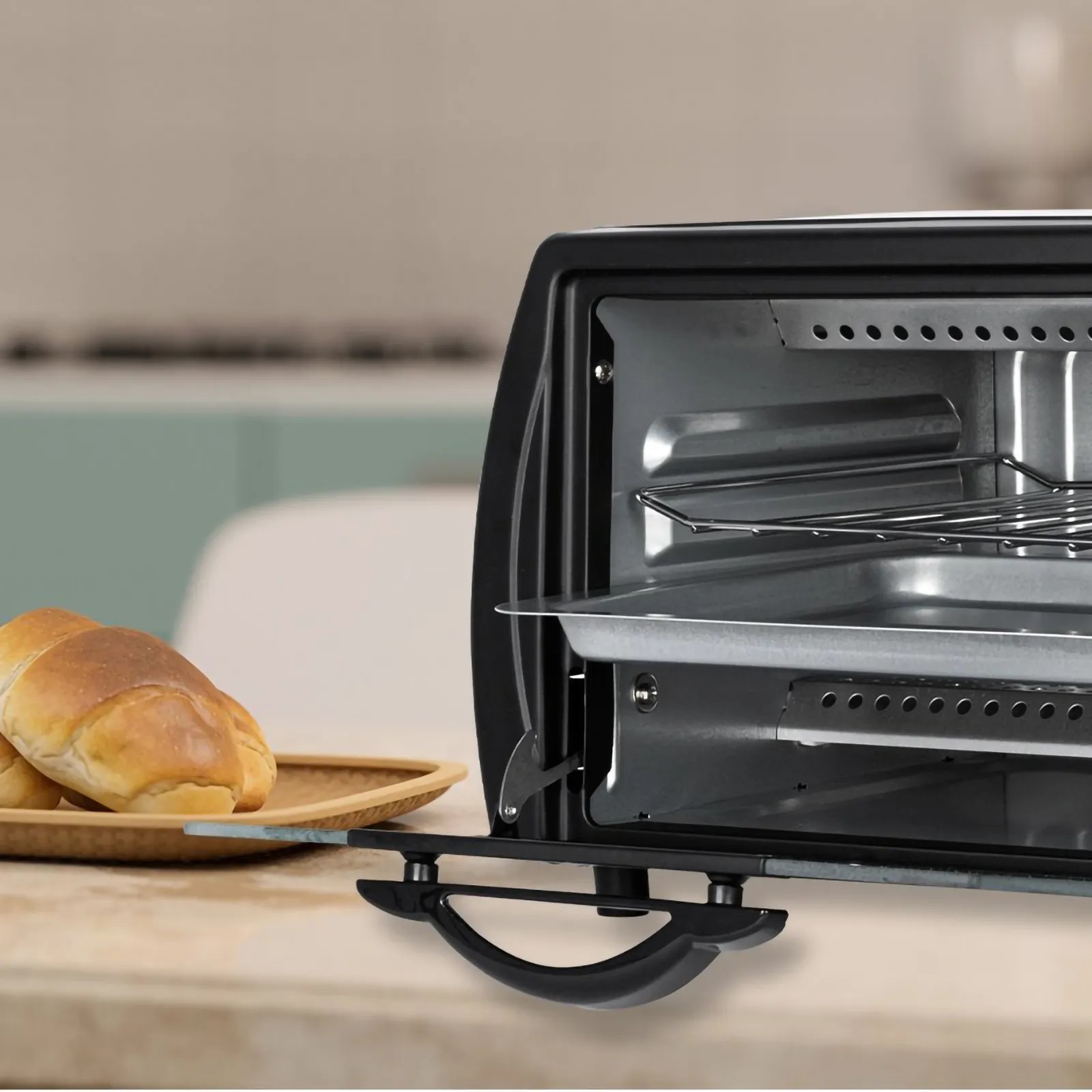 Horno Tostador Eléctrico Daewoo 9 Litros Negro DOT-1645 