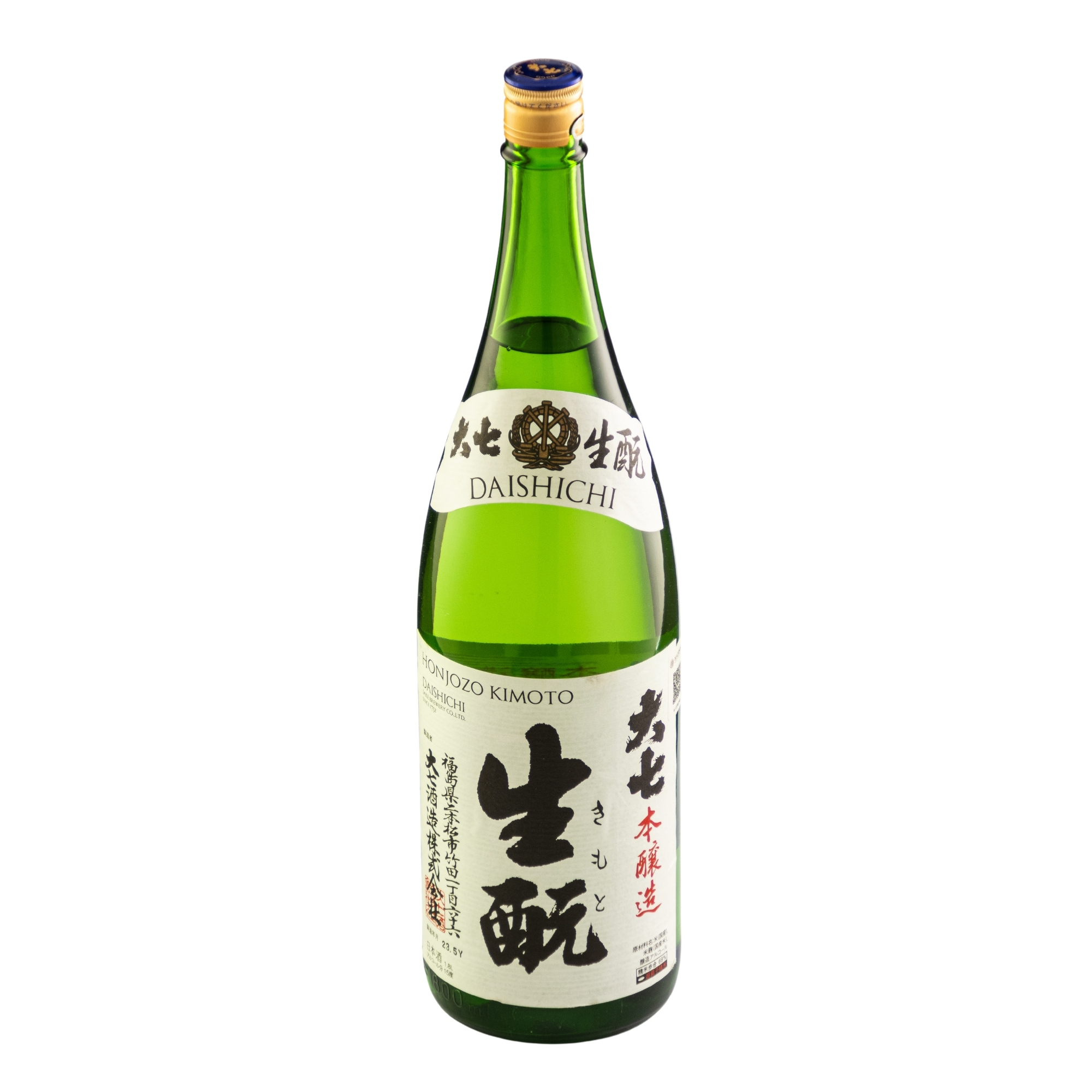 Sake Daishichi Kimoto Honjozo 1800 Ml 