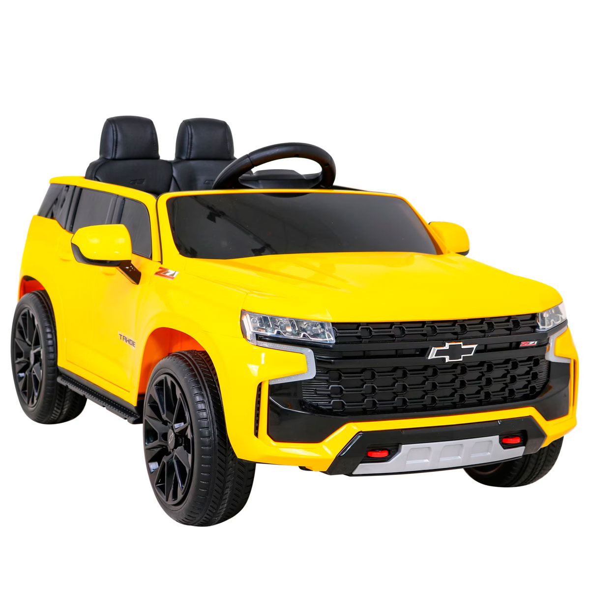 Carro Camioneta Montable Electrico 12V Tahoe SUV Amarillo