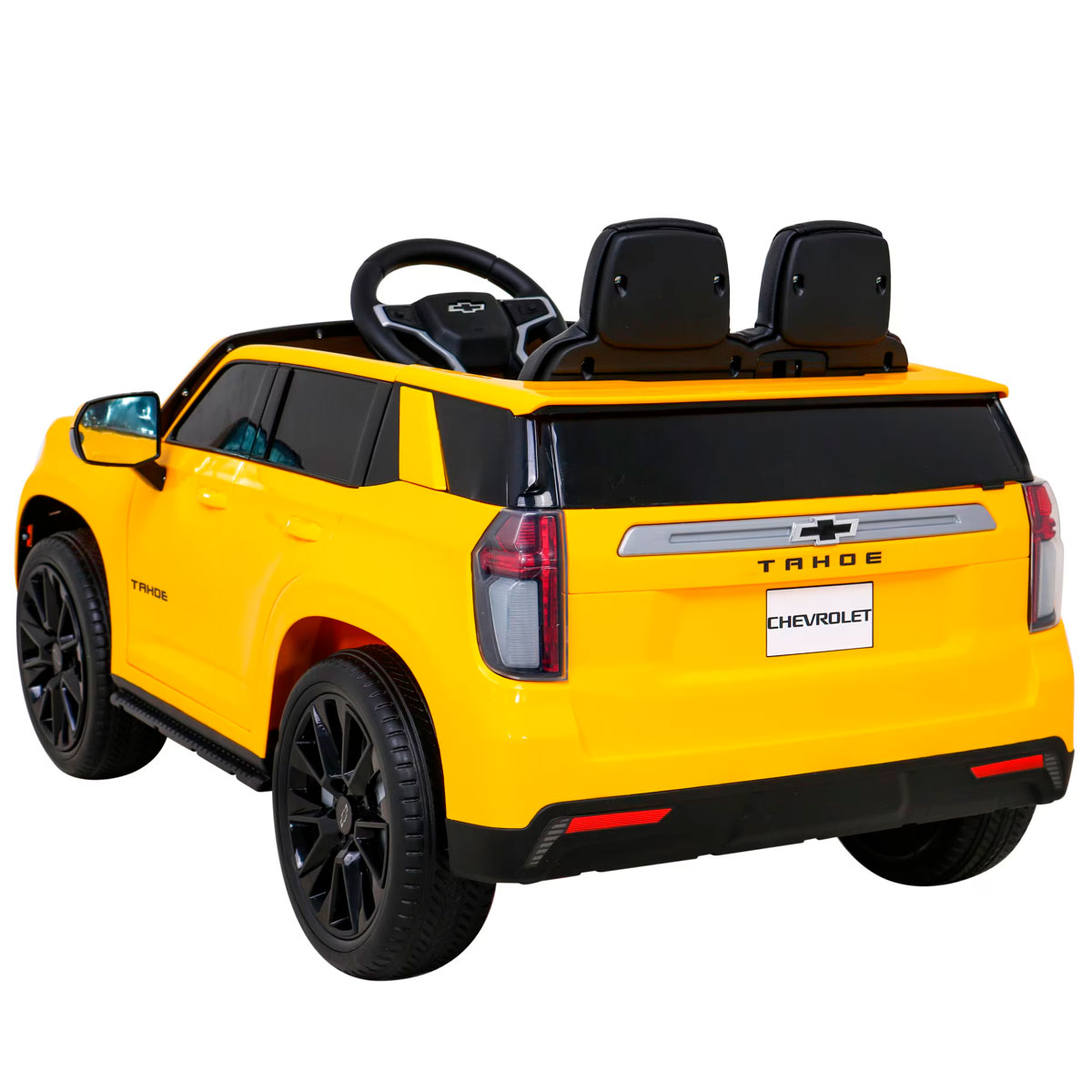 Carro Camioneta Montable Electrico 12V Tahoe SUV Amarillo