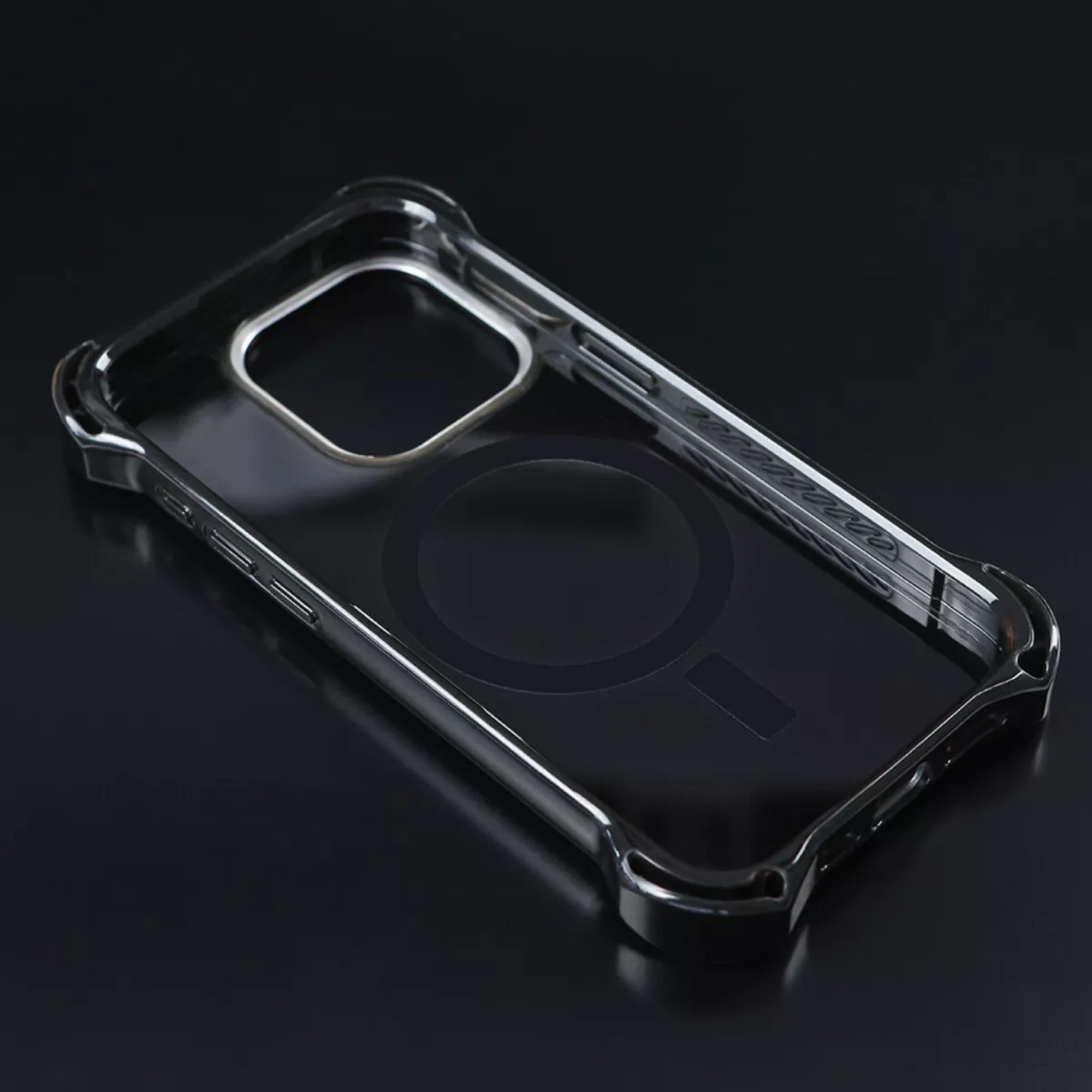Funda Uso Rudo Para iPhone Magsafe Ultra Bounce Animal Print Protector para Iphone 14 plus/15 plus / Piton