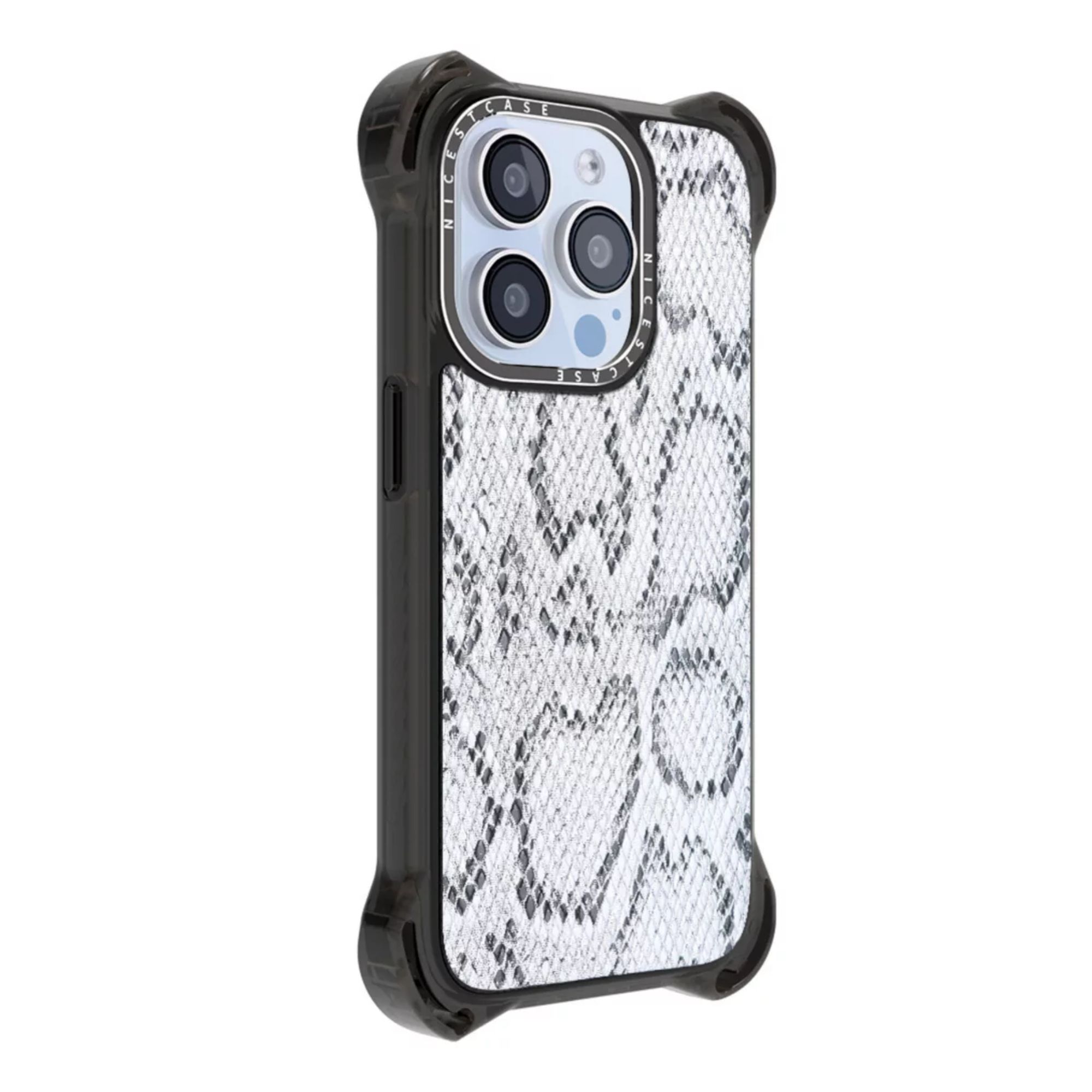 Funda Uso Rudo Para iPhone Magsafe Ultra Bounce Animal Print Protector para Iphone 14 plus/15 plus / Piton