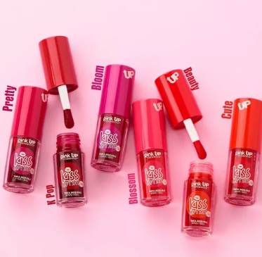 Tinta Indeleble Para Labios Kiss Lip  Pink Up Tono K-Pop