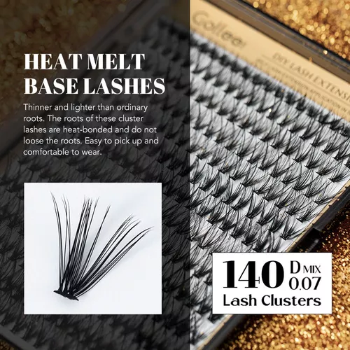 Pestañas Diy Golle Para Colocar En Casa Lash Extension Kit