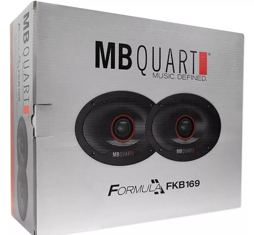 Bocinas Coaxiales MB QUART FKB169 75w RMS 6x9 Pulgadas 4 Ohms 2 Vías