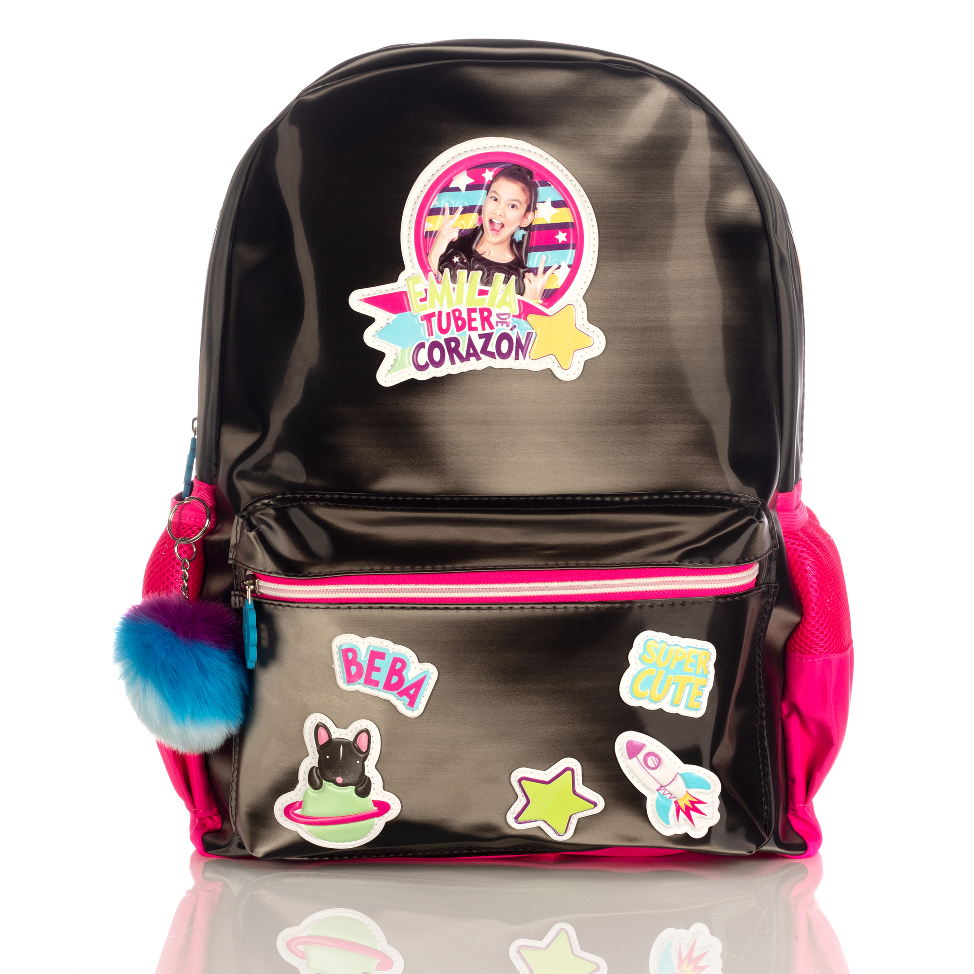 Mochila de TV Ana Emilia Lenticular.