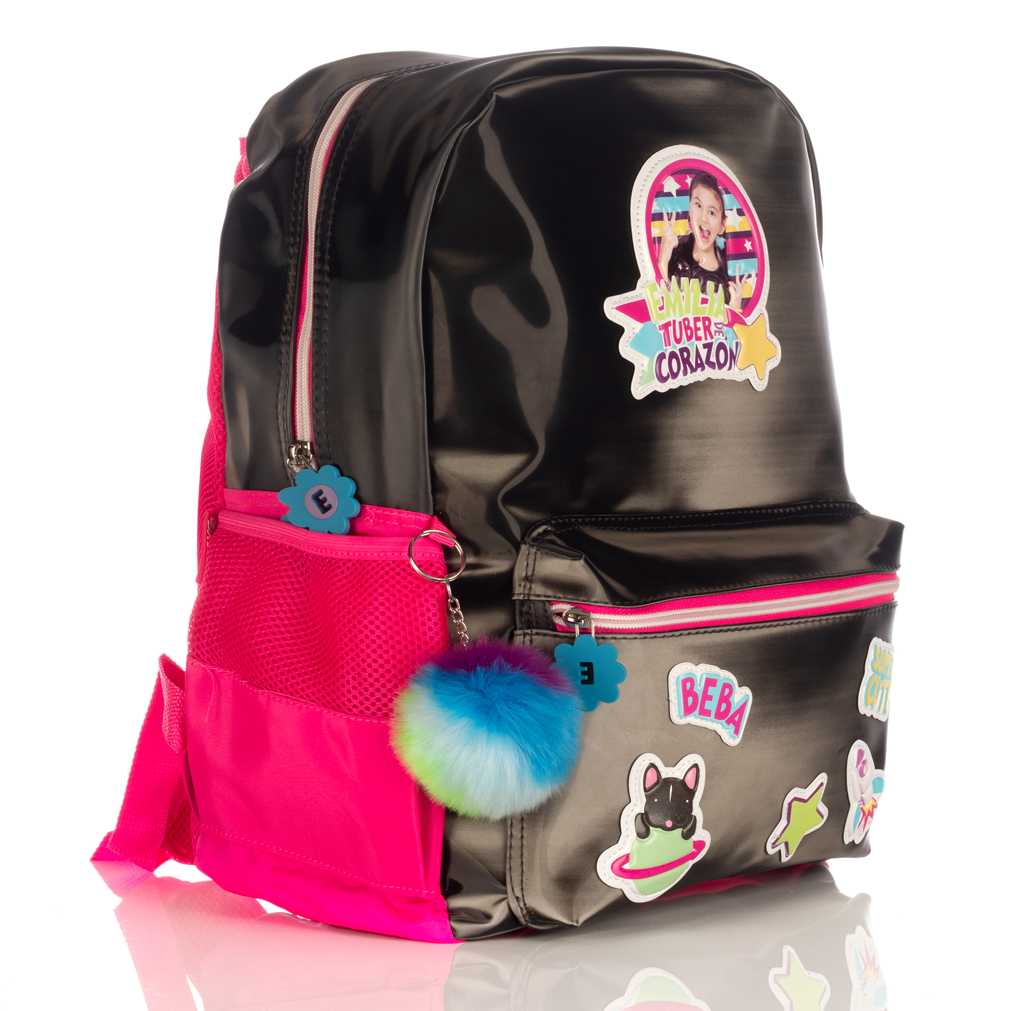 Mochila de TV Ana Emilia Lenticular.