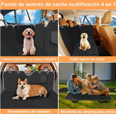 Cubre Asiento Para Perro Mancro 6009, Accesorios Para Autos, Fundas Para Autos, Impermeable