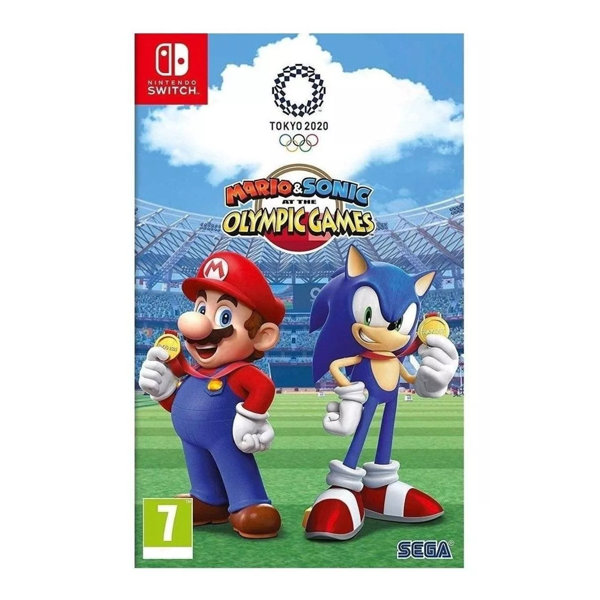 Nintendo Switch Juego Mario Sonic At The Olympic Games Tokyo 2020
