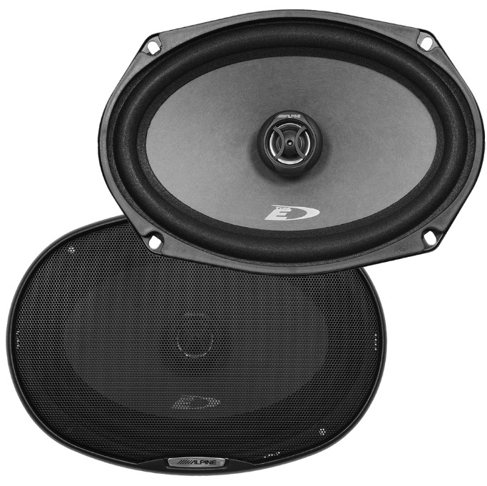 Bocinas Coaxiales ALPINE SXE-6926S 45w RMS 6x9 Pulgadas 4 Ohms 2 Vías