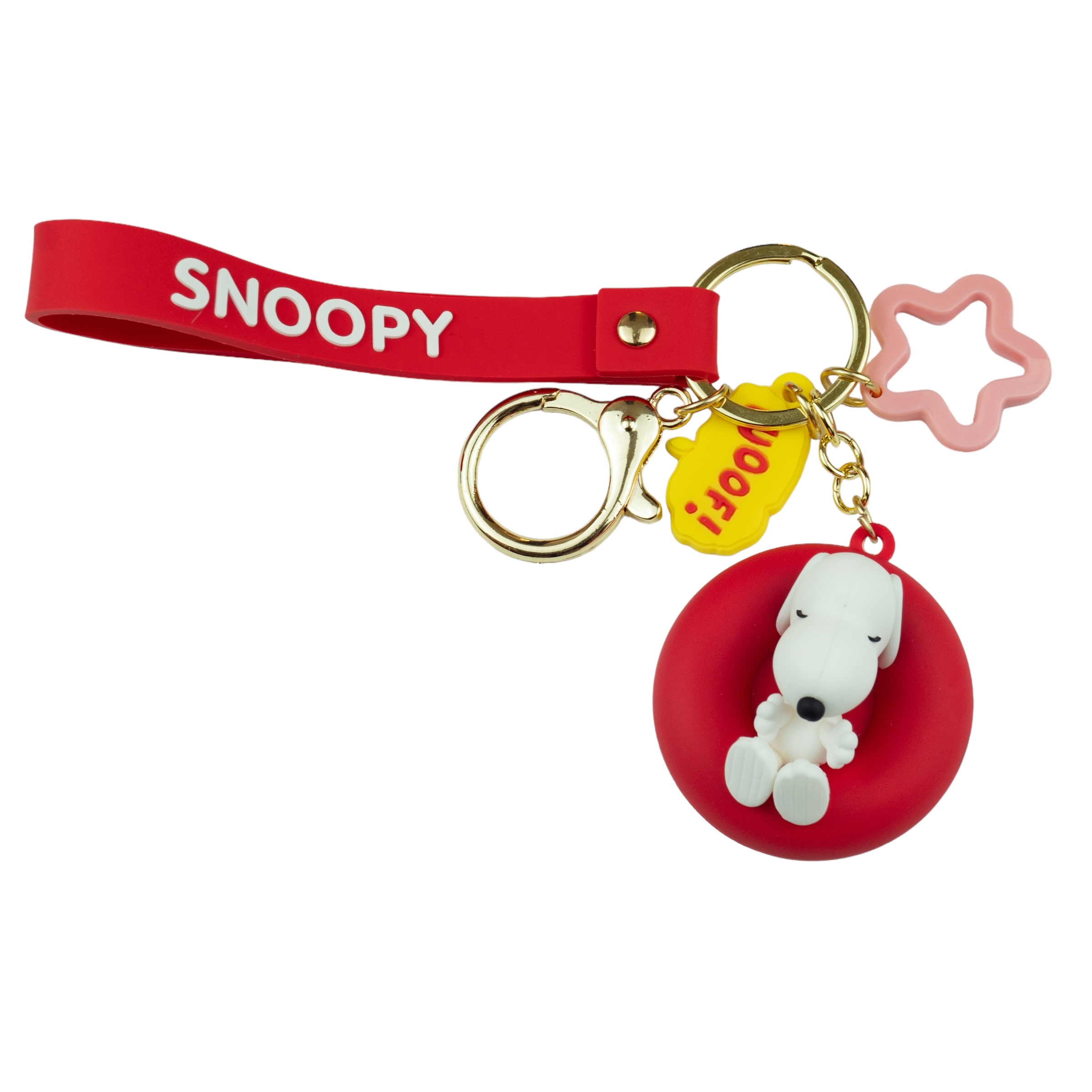 Llavero de Snoopy con Salvavidas
