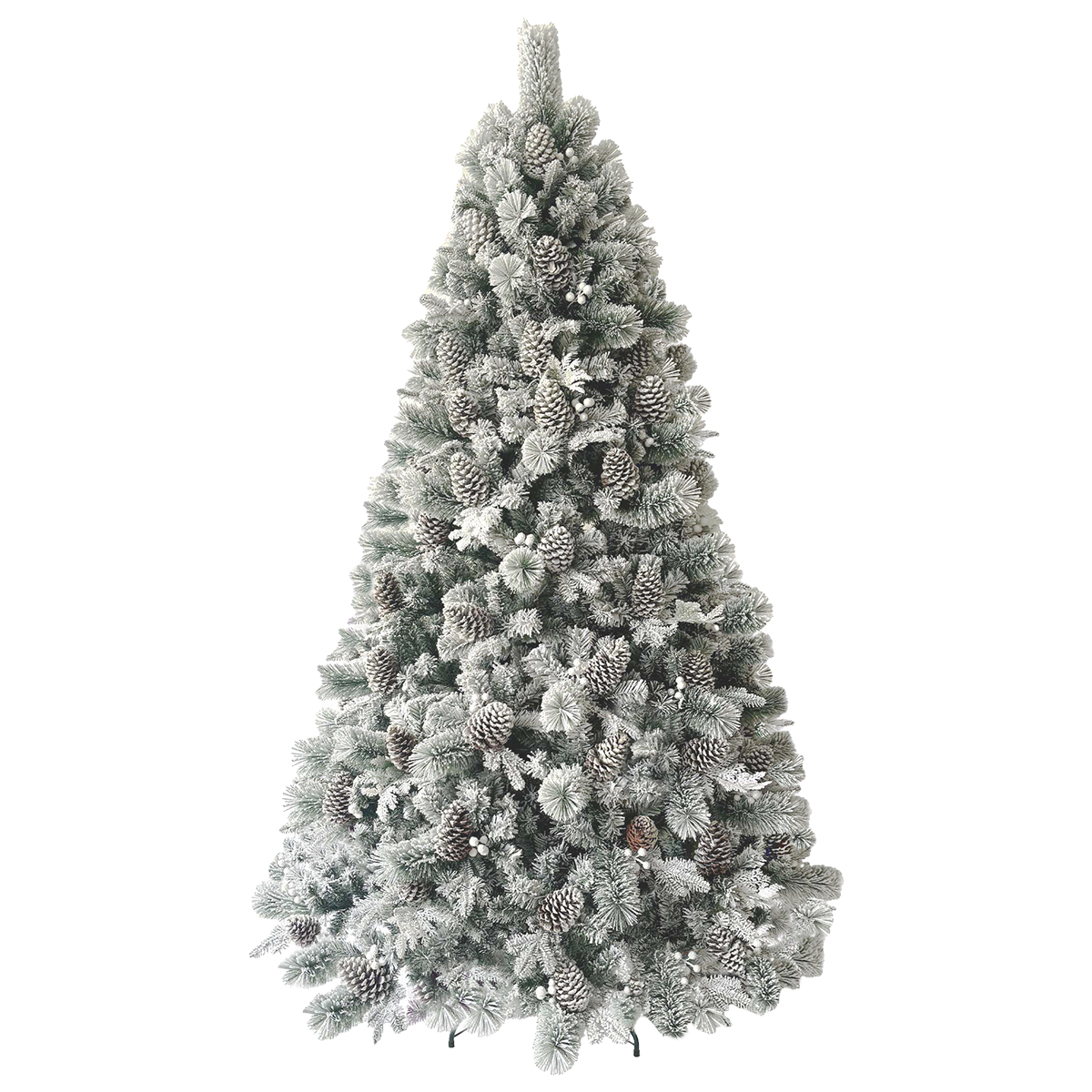Árbol De Navidad Nevado 2.50m Premium * Piñas Gigantes * Alberta Spruce Artego Maleta De Almacenamiento Christmas Tree Decoración Navideña