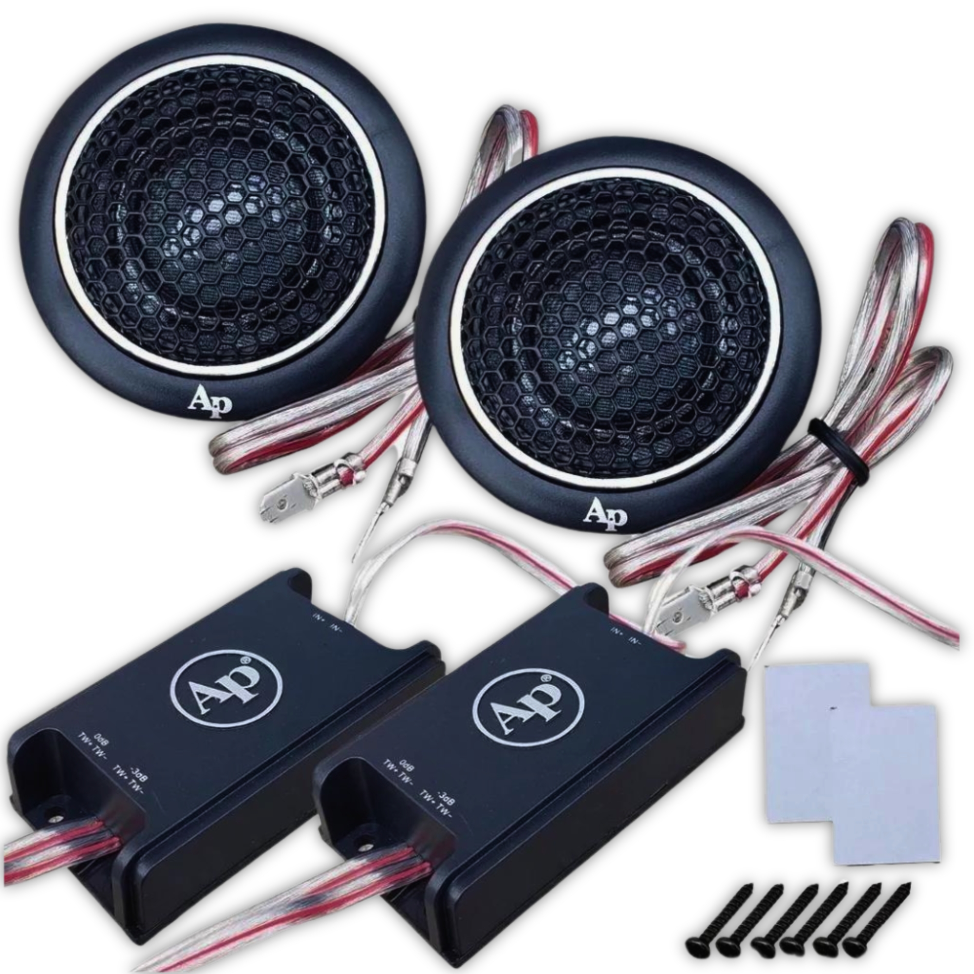 Set Tweeters 1 Pulgada Audiopipe APHE-T350 160 Watts sq