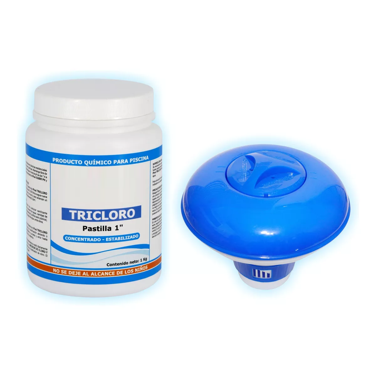 Kit Básico Para Ajustar Cloro Y Ph Con Alguicida Alberca