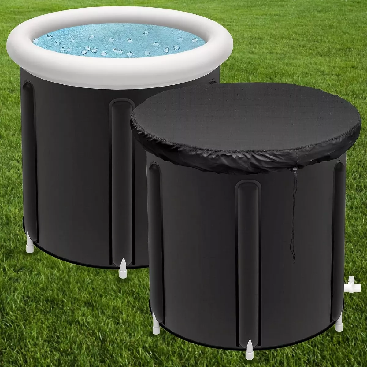 Crioterapia De Tina Inflable Portátil Al Aire Libre Bañera