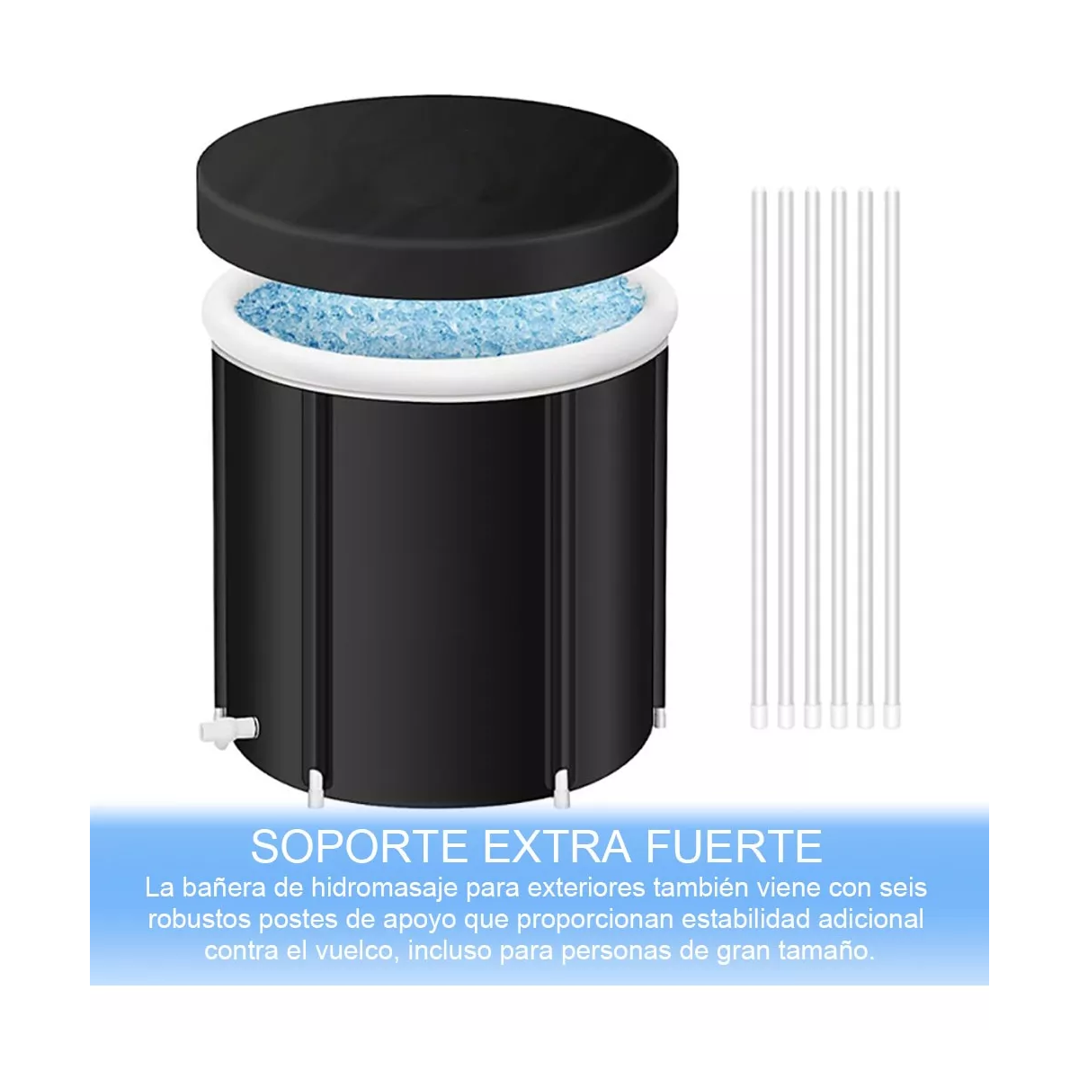 Crioterapia De Tina Inflable Portátil Al Aire Libre Bañera