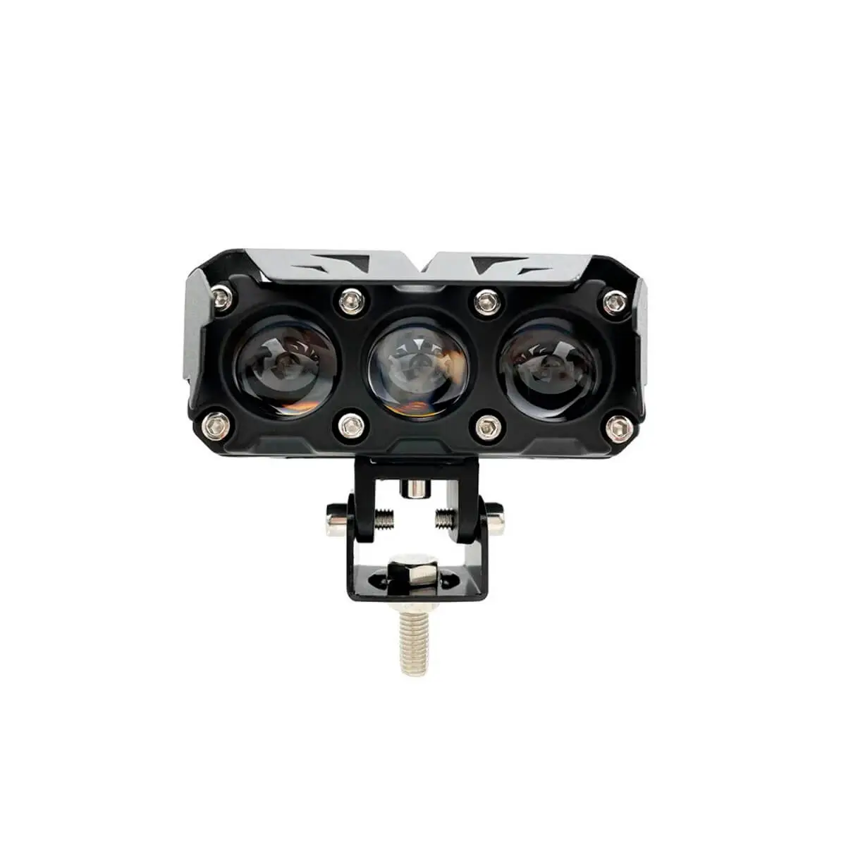 Par Luces Led Auxiliares Faros De Lupa Para Auto Moto 120w