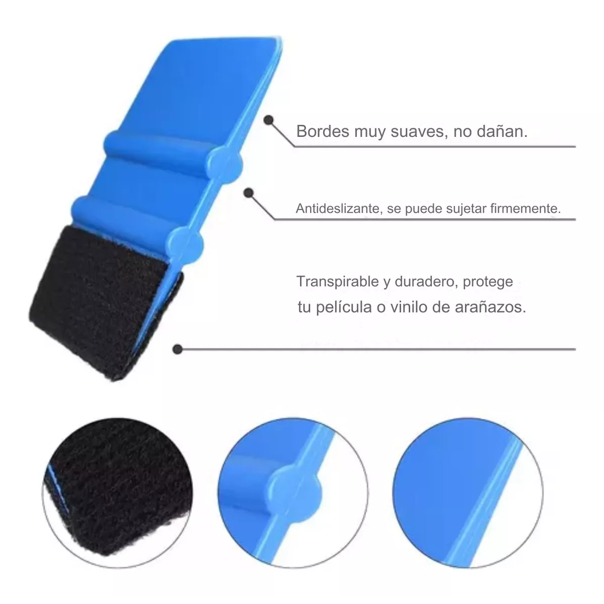 10pzas Espátula Squeegee Aplicador Vinil. Herramienta Para Vinil Fibra De Carbono