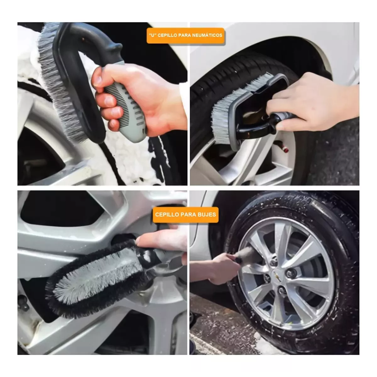 Kit Detallado Automotriz Lavado Limpieza Juego 10 Piezas