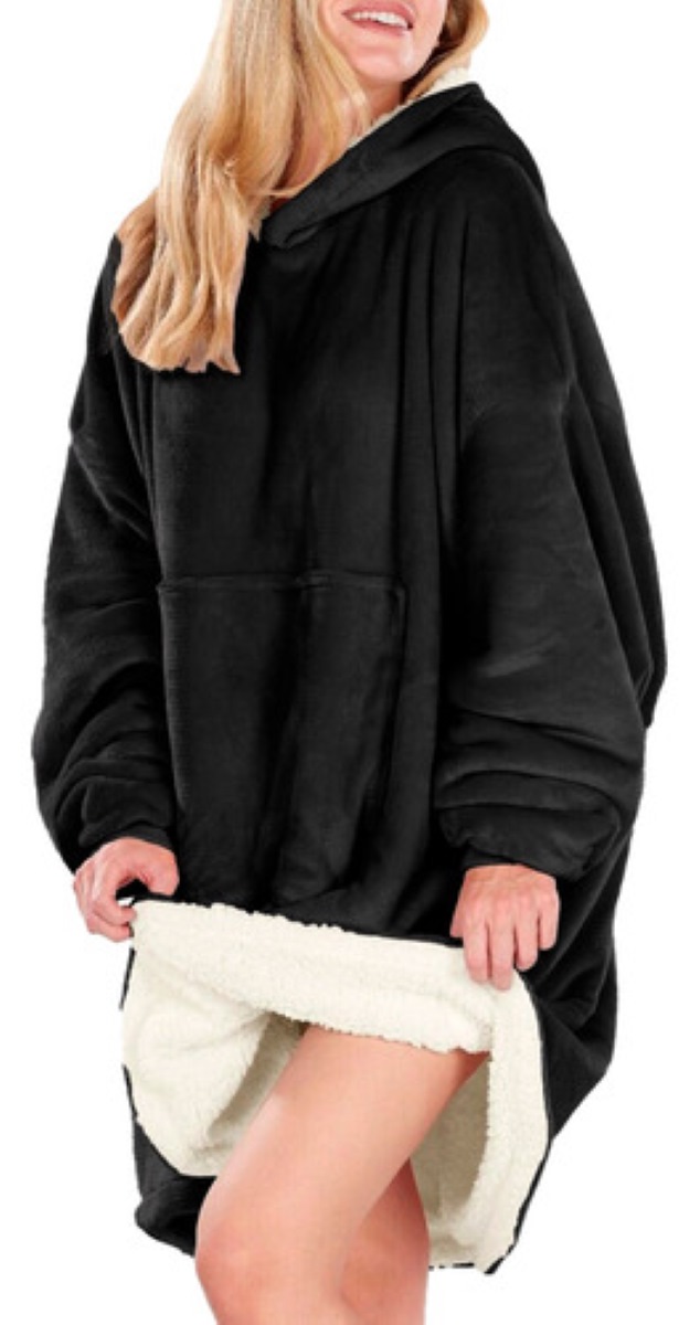 Sudadera Cobija Hoodie Con Capucha Afelpada Calientita Suave - Main Image