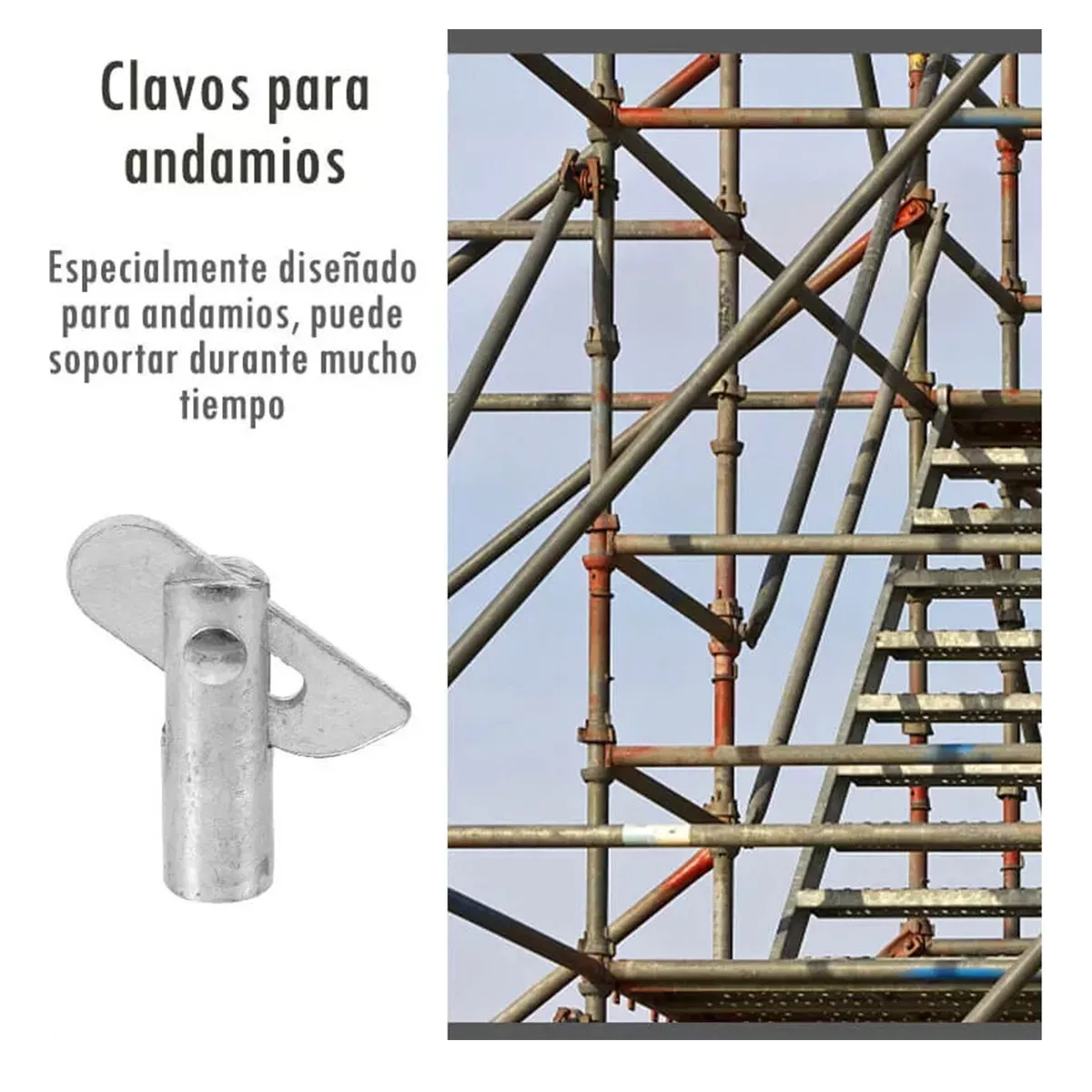 Kit 100 Piezas De Conector De Junta De Andamio Móvil, Pasador De Bloqueo