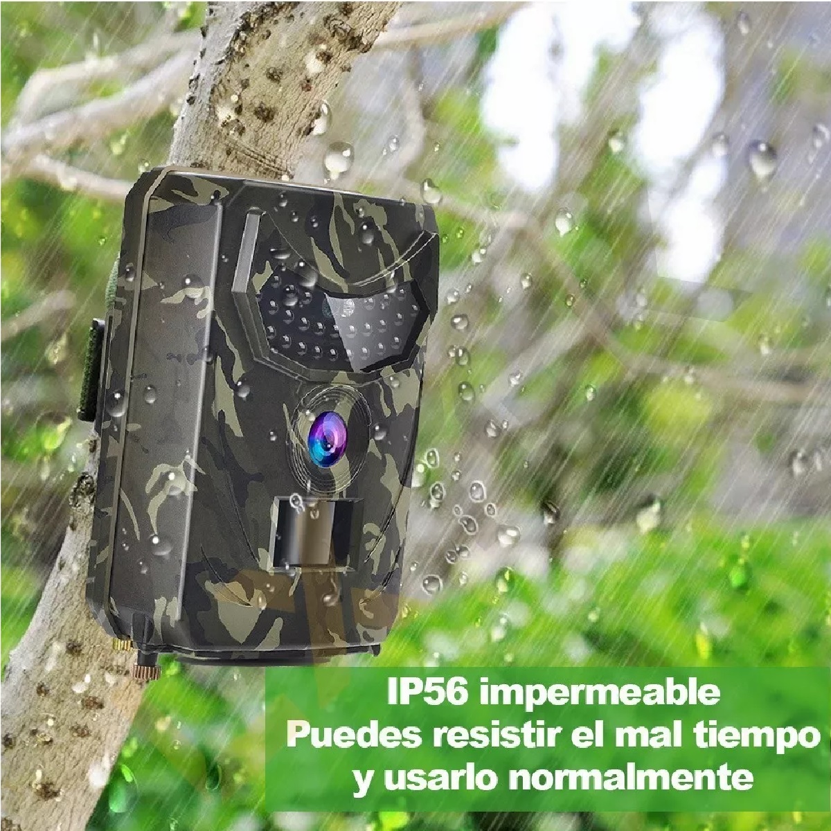 Cámara De Cacería Trampa Vigilancia Infrarroja 20mp 1080p