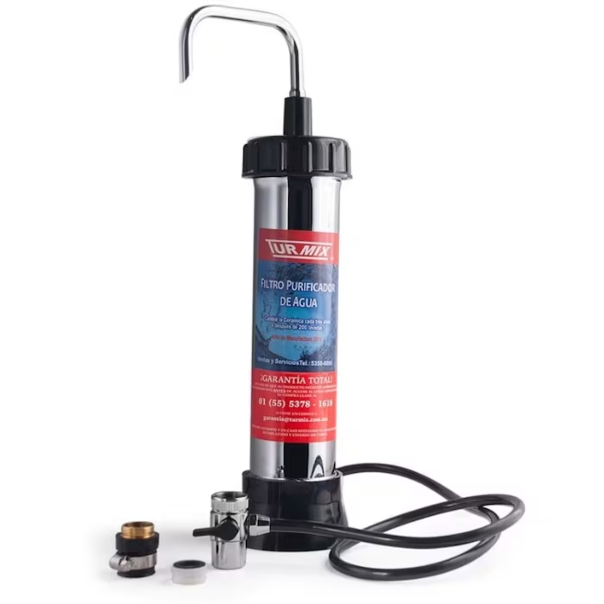 Filtro Purificador de Agua Turmix Autoinstalable C/Manguera ENDY2