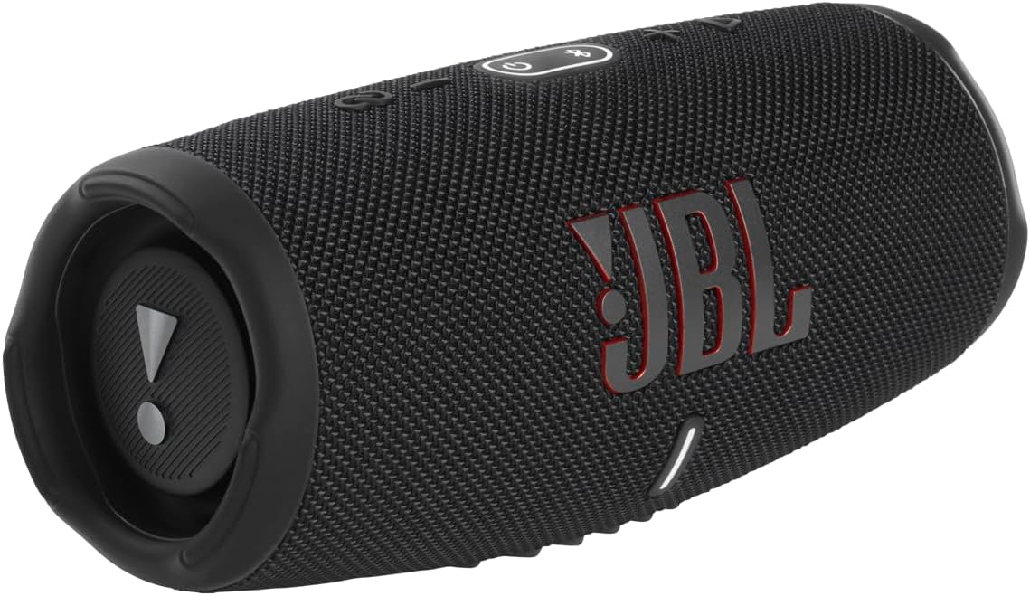 Bocina Jbl Charge 5 Negra, Portátil, Bluetooth, Waterproof