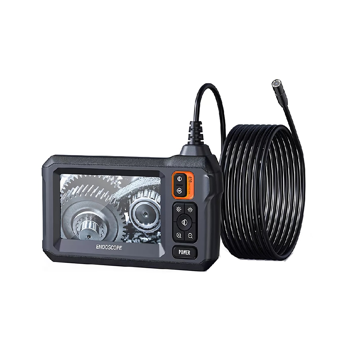 Endoscopio industrial con cámara automotriz de 8mm 1080p 5m
